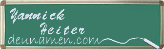 Yannick Heiter Visitenkarte